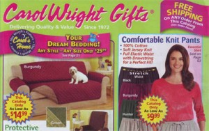 Carol Wright Gift catalogue cover