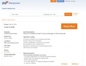 ManpowerGroup job ad